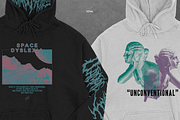 Realistic Hoodie 2 Mockup, a Hoody Mockup by Uncentrifuged Pressure (Thumbnail 7 of 7)