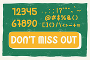 Coachelaz - Retro Font, a Sans Serif Font by Dhabee (Thumbnail 5 of 12)
