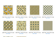 Graceful Asian Repeat Patterns, a Pattern Graphic by Maishop (Thumbnail 4 of 4)