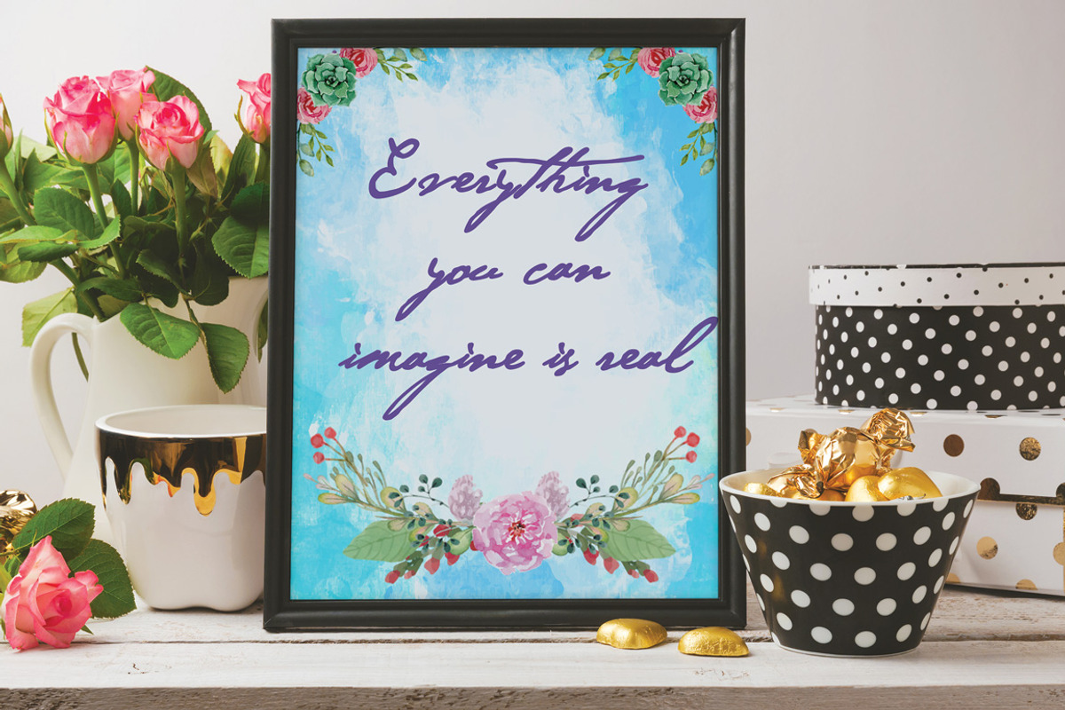 Hand Made Watercolor Floral Elements, an Illustration by Arys Design (Photo 4 of 6)