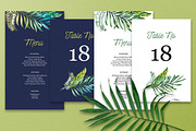 Tropical Day and Night Wedding Suite, an Invitation Template by HannaSymo (Thumbnail 8 of 11)
