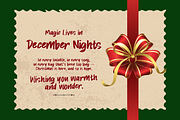 Snowy Giggles is a Christmas font, a Font by Brown Cupple (Thumbnail 8 of 12)