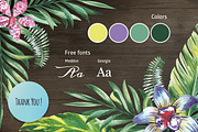Rainforest Wedding Suite, an Invitation Template by HannaSymo (Thumbnail 11 of 11)