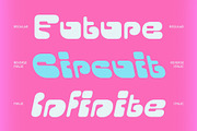 CS Mecha – Y2K Font, a Sans Serif Font by Craft Supply Co. (Thumbnail 3 of 8)