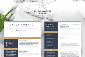 Modern Resume Template / CV Format