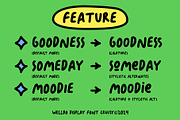 WELLDO - Playful Display Font, a Handwritten Font by Cruizy & Co (Thumbnail 6 of 8)