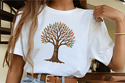 Tree of Life Stained Glass Clipart, an Illustration by CrexoraLab (Thumbnail 2 of 5)