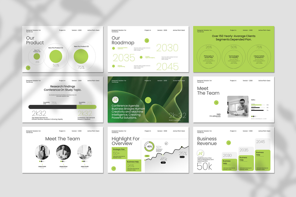 Business Pitch-Deck Presentation, a Presentation Template by Creative-Work (Photo 6 of 9)