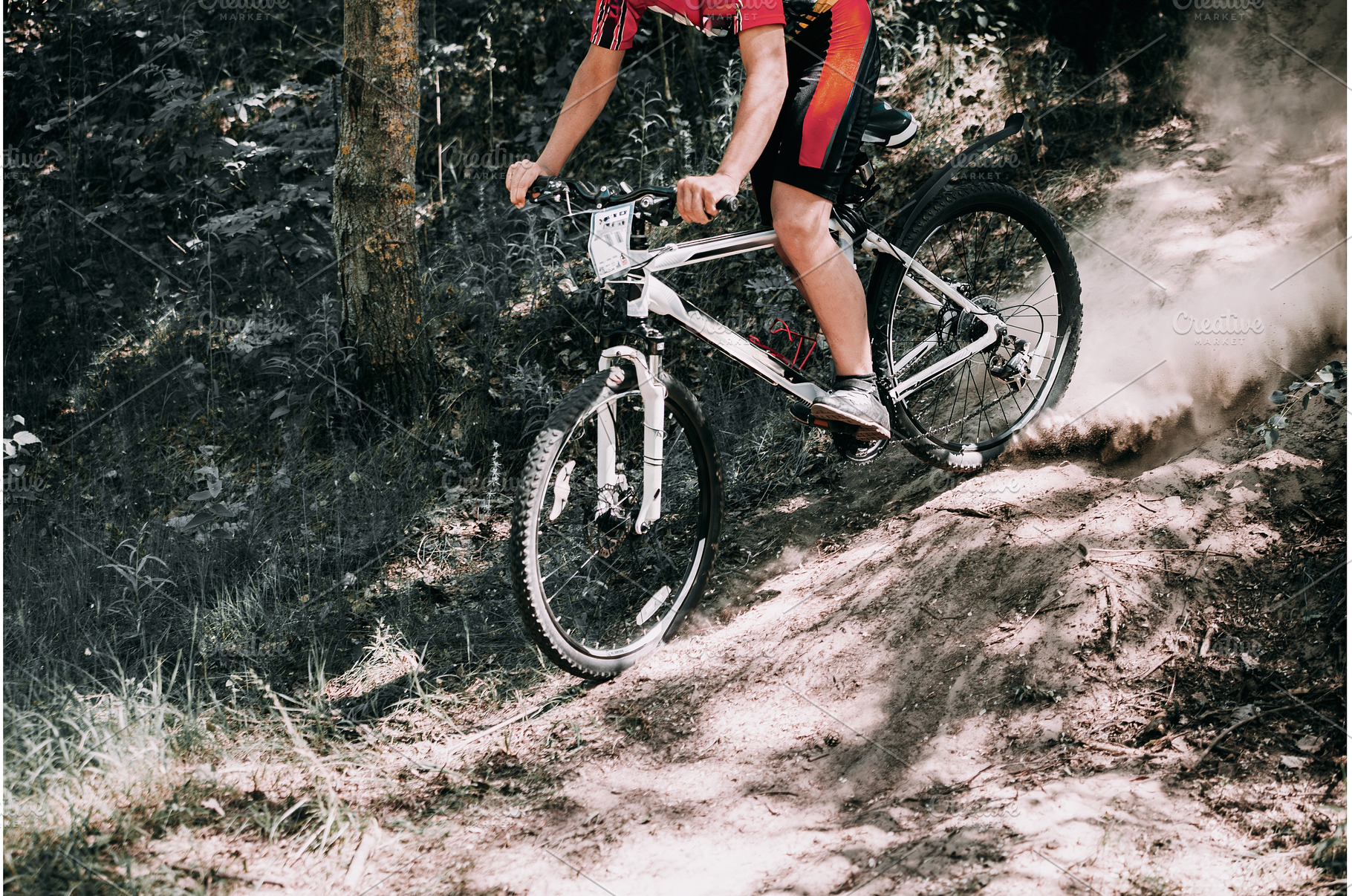 Mountain Bike cyclist riding track, a Sports & Recreation Photo by Our Amazing World