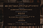 Baroneys - Vintage Typeface, a Sans Serif Font by sancreastd. (Thumbnail 11 of 11)