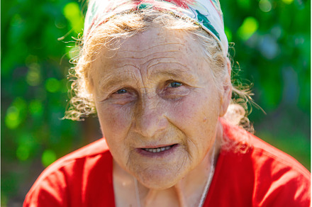 Portrait of an old woman in the, a Person Photo by yanadjana