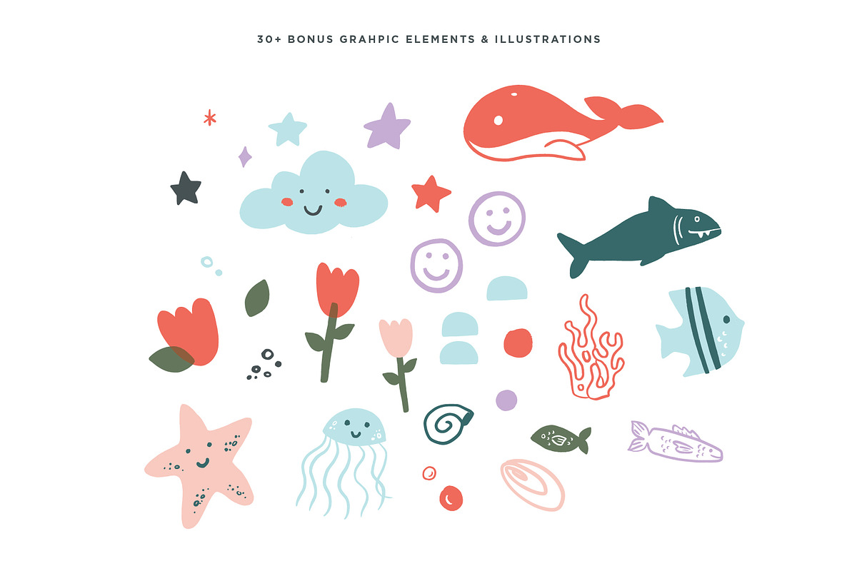 Modern Baby Patterns & Graphics, a Pattern Graphic by Alisa Wismer Design (Photo 7 of 8)