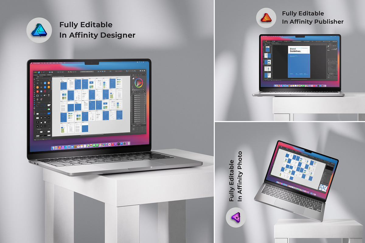 Brand Guidelines Template, a Brochure Template by DesignCrest (Photo 14 of 14)