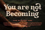 Davenia Retro Display Font, a Serif Font by Vadovastd (Thumbnail 4 of 11)