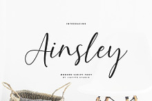 Ainsley Script Font