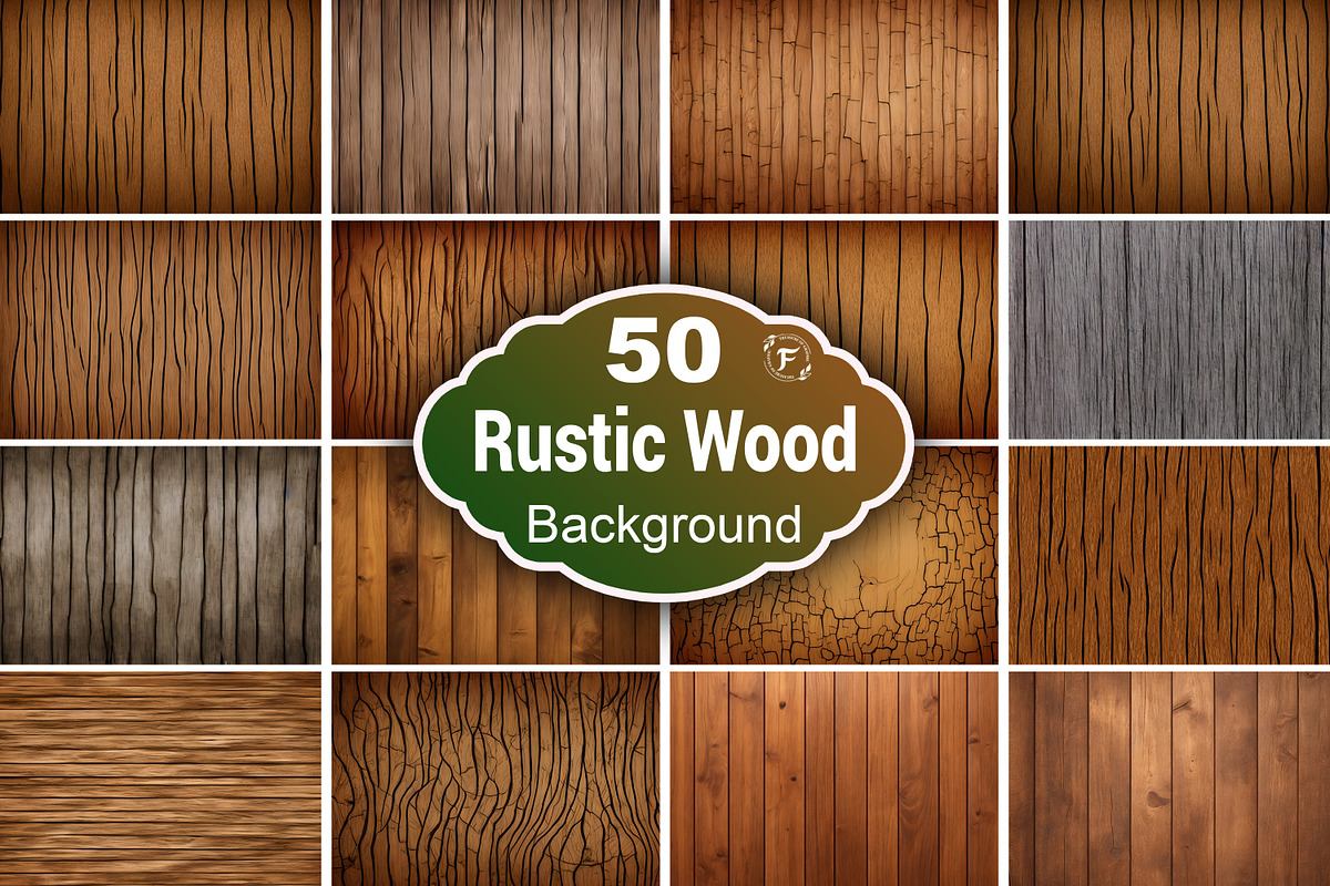 Rustic Wood Texture Background, a Texture Graphic by Forhadx5 (Photo 1 of 4)