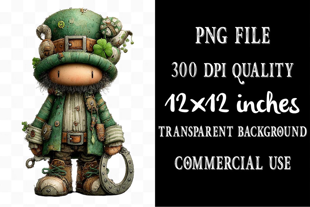 Whimsical St Patricks Day Clipart, an Illustration by Designking (Photo 4 of 5)