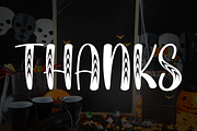 Merry Halloween | Script Font, a Script Font by Scratchones (Thumbnail 8 of 8)