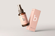 Amber Glass Spray Bottles Mockups, a Cups & Container Mockup by pmvch (Thumbnail 15 of 20)