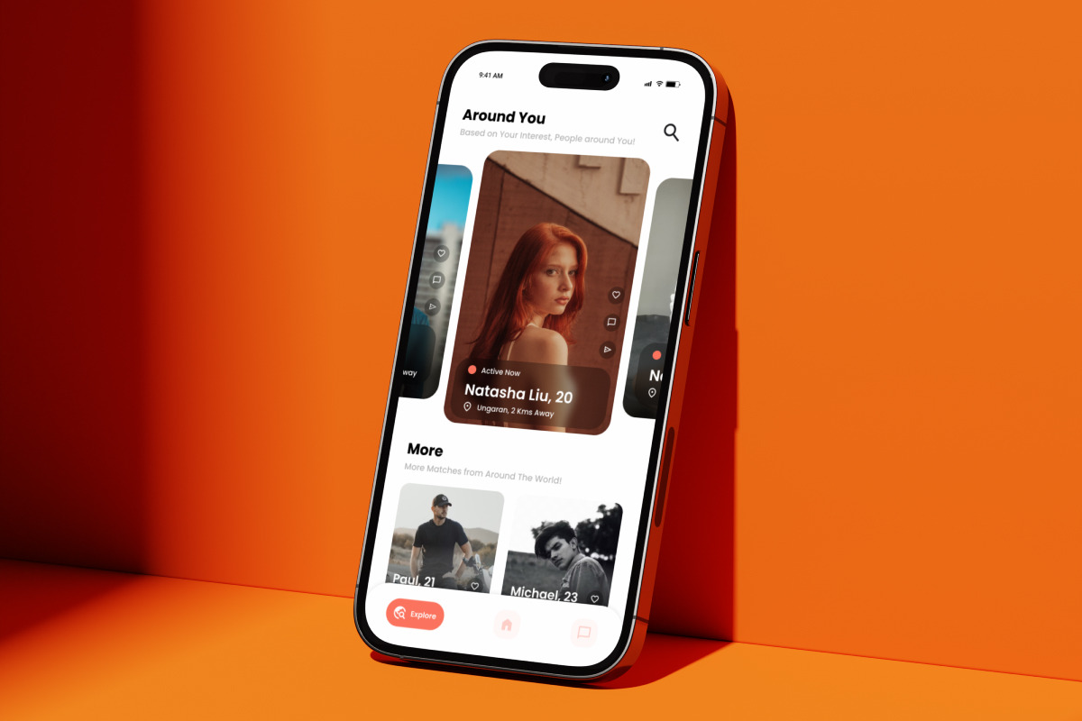 Bonds - Social & Dating Mobile App, an App Template by productype1 (Photo 5 of 5)