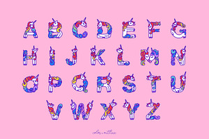 Unicorn Alphabet