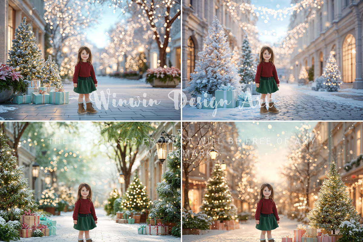 Pastel Presents and Christmas, a Background Photo by Winwin Design Art (Photo 6 of 9)