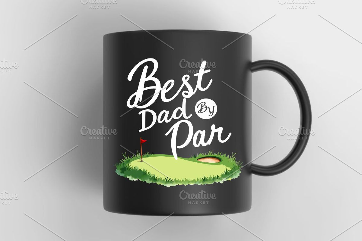 Best Dad by Par – Golf, Father's Day, an Illustration by Awieee1 (Photo 3 of 4)
