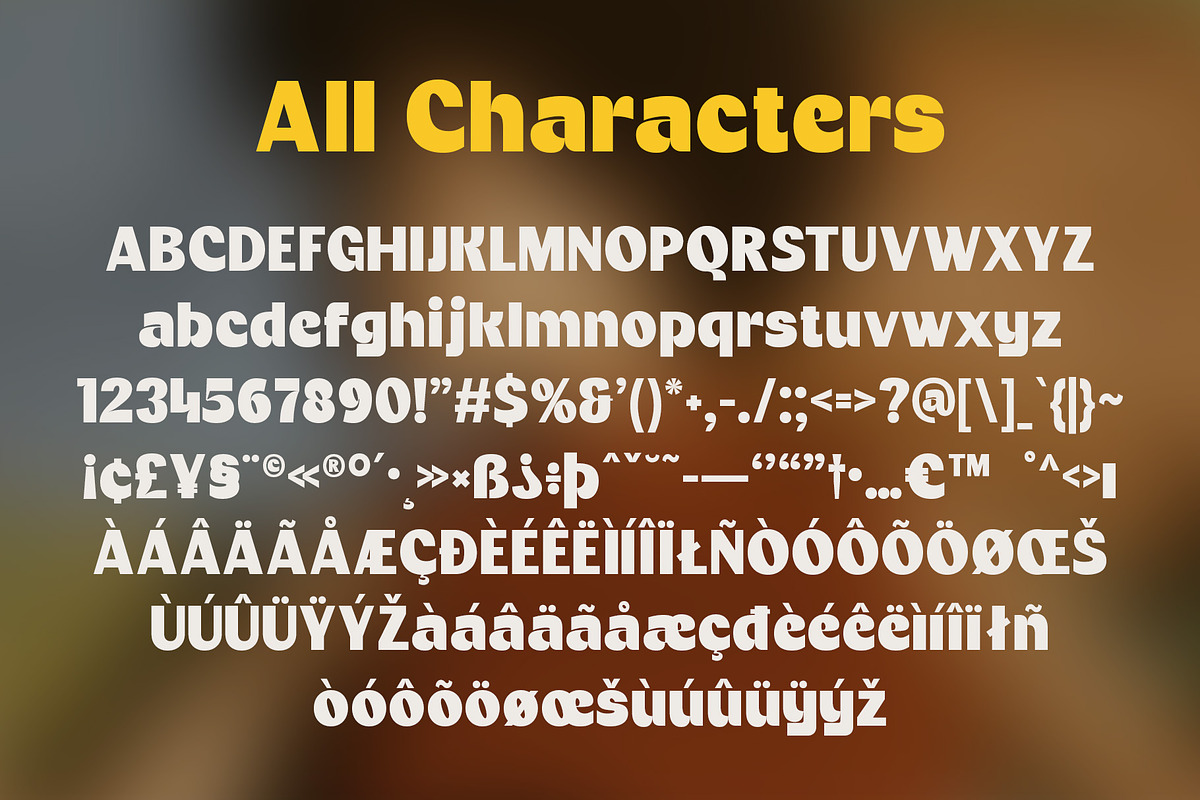 Glazio – Cute Bold Font, a Sans Serif Font by Craft Supply Co. (Photo 3 of 8)