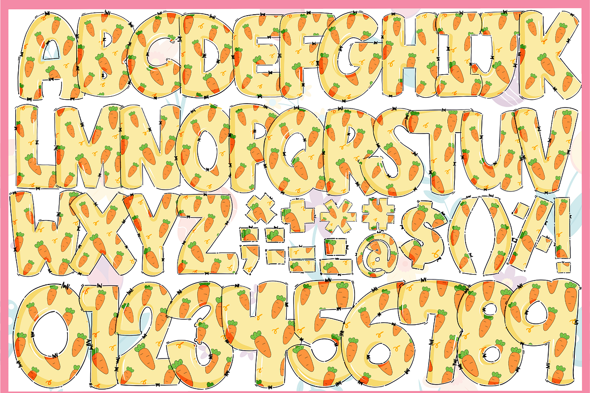 Easter Day-PNG fonts, a Font by It me digital art (Photo 4 of 7)