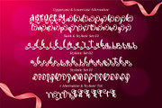Monitha Calligraphy Script Font, a Script Font by Graphicxell (Thumbnail 8 of 10)