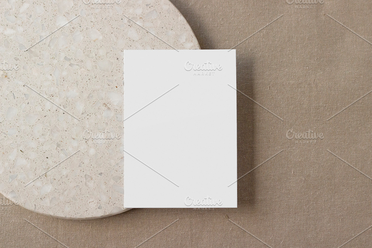 Contemporary Greeting Card Mockup, a Household Mockup by OakstoneCreative (Photo 4 of 8)