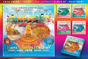 Summer Square Flyers Bundle 1, a Flyer Template by angelicafx (Thumbnail 5 of 5)