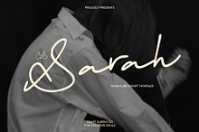 CS Sarah – Handwritten Script Font