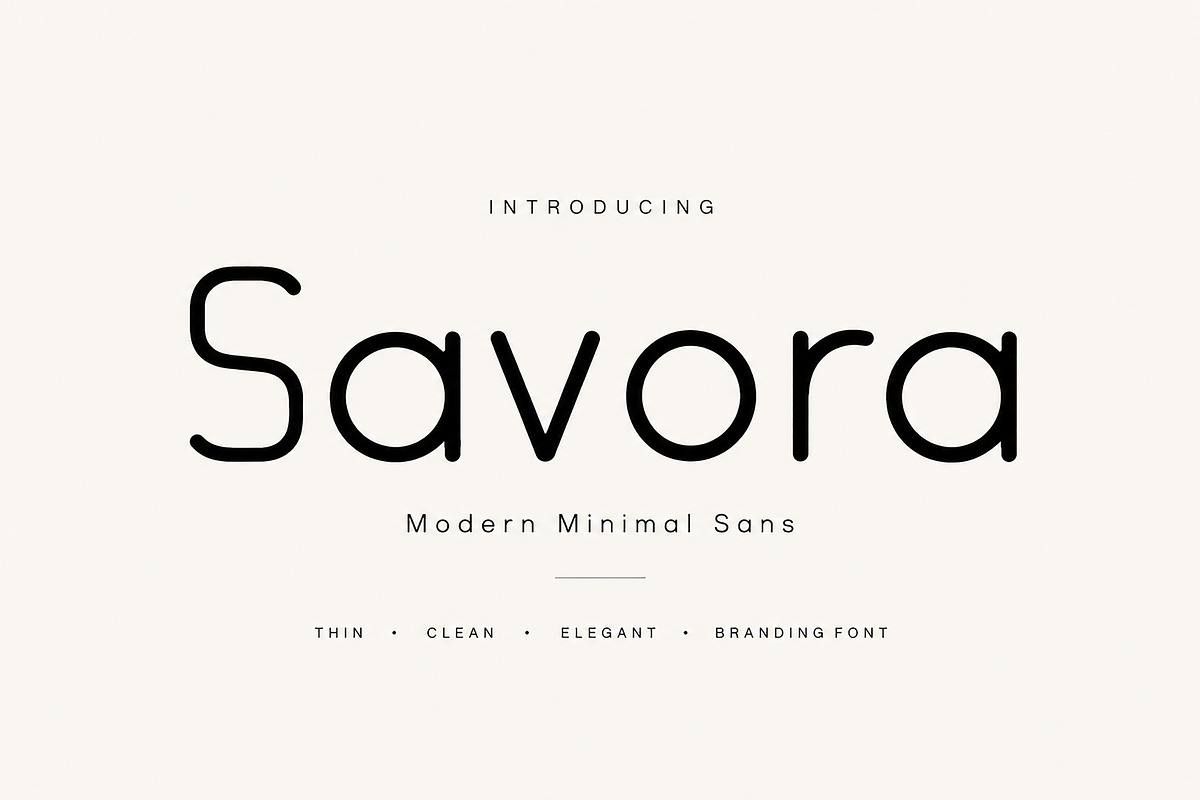 Savora, a Sans Serif Font by Wow Magic (Photo 1 of 5)