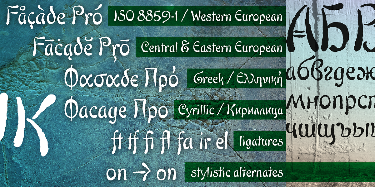 Facade Pro, a Font by ingoFonts (Photo 4 of 10)