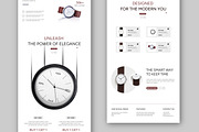 Website Landing Page Layout, a Landing Page Template by MightyDesign (Thumbnail 3 of 6)