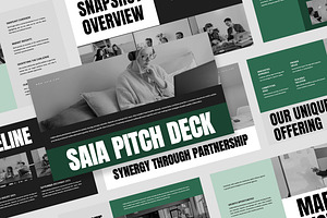 Saia : Project Pitch Google Slides, a Presentation Template by Punkl Camp