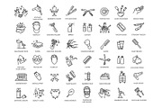 Barbershop Symbols, an Object Illustration by Tettygreen (Thumbnail 1 of 3)