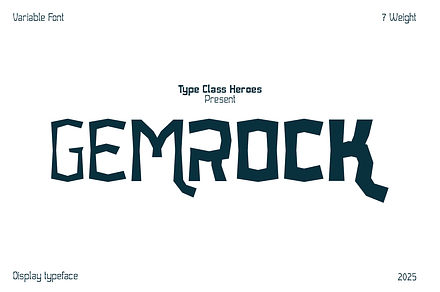 Gemrock Font Family