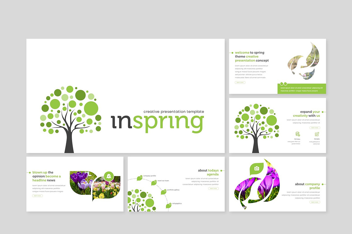 Inspring - Google Slides Template, a Presentation Template by inspirasign