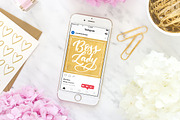 Lettering Overlays for Businesses, a Social Media Template by Laura Bolter Design (Thumbnail 3 of 9)
