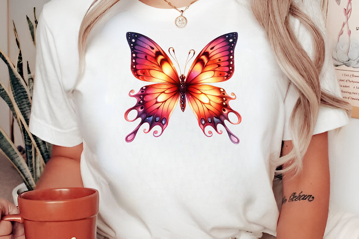 Halloween Butterfly Sublimation PNG, an Illustration by Craft Nest (Photo 8 of 9)