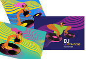 DJ illustrations set, a Person Illustration by lenlis (Thumbnail 3 of 13)