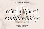 OGNES - Modern Ligature Serif Font, a Serif Font by SilverStag Type Foundry (Thumbnail 8 of 9)