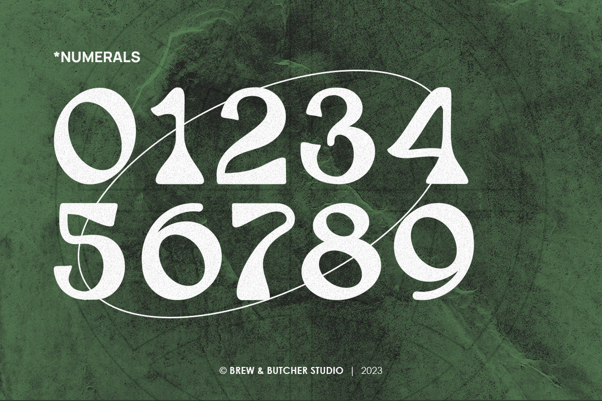 Bombus | Psychedelic Typeface, a Serif Font by Brew & Butcher Studio (Photo 4 of 12)