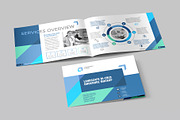 A4 Landscape Bi-Fold Brochure Mockup, a Books & Magazine Mockup by Illusiongraphic (Thumbnail 8 of 17)