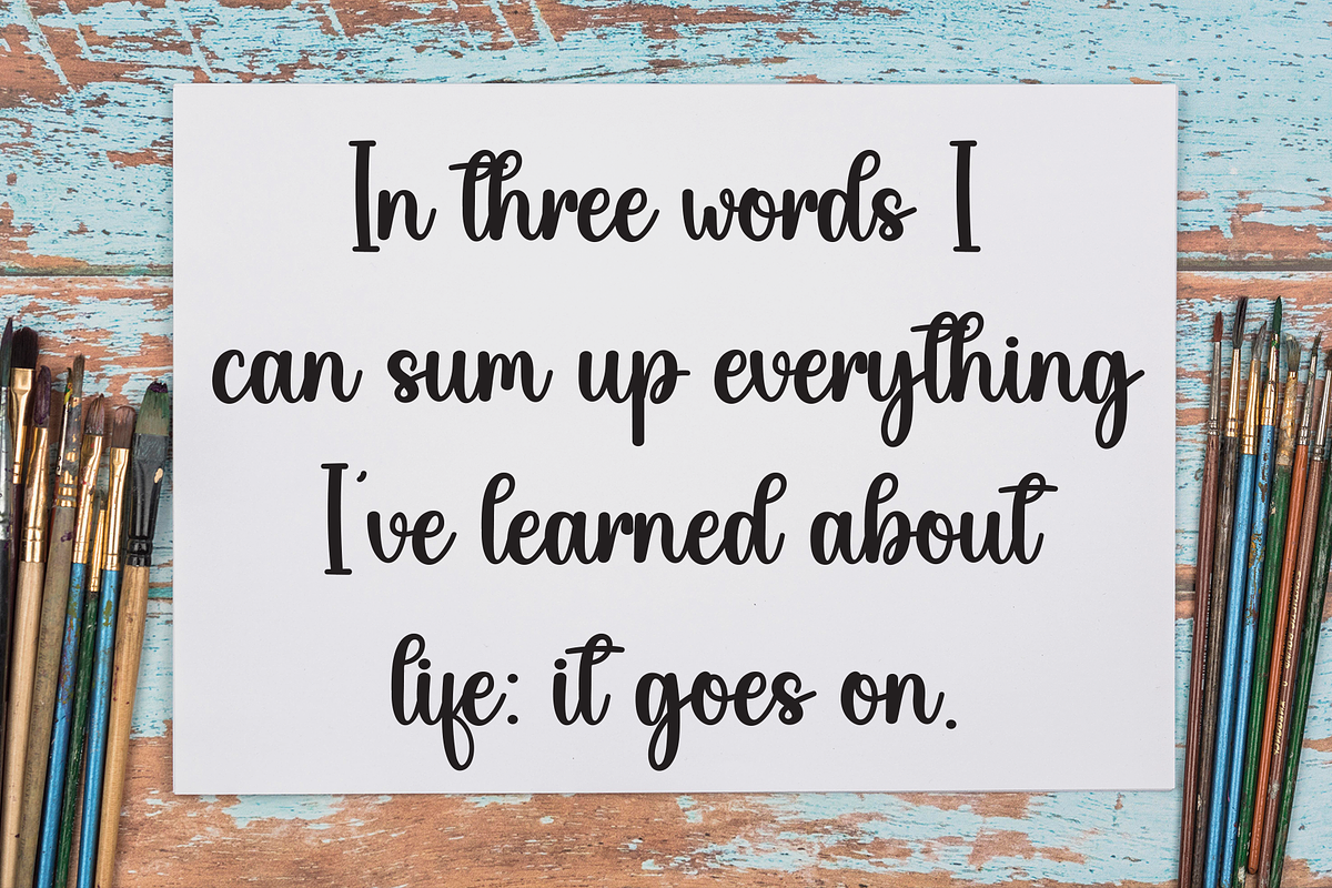 Beach Summer | Script Font, a Handwritten Font by Scratchones (Photo 5 of 8)