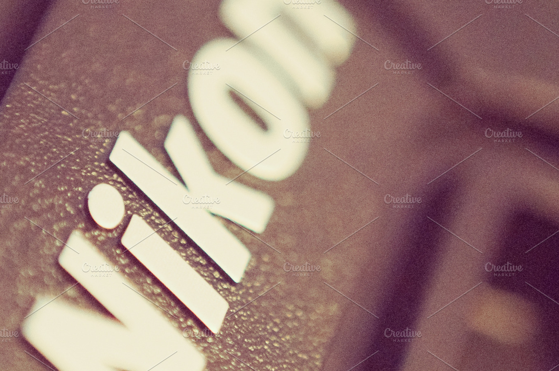 Nikon Vintage Camera Lens Cap