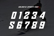 Galantic Sporty Font, a Sans Serif Font by RantautypeStudio (Thumbnail 10 of 13)