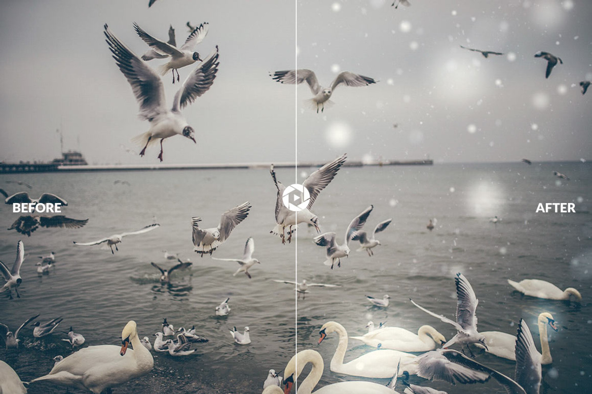 Magic Winter Lightroom Presets preview 3